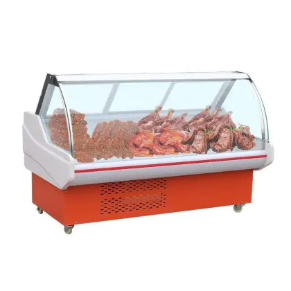 Supermarket Freezer and Chiller Display Fridge for Delicatessen