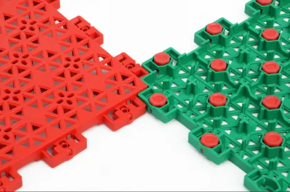 Outdoor an indoor easy install tennis court flooring