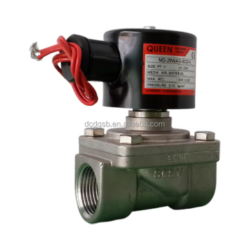 Taiwan QUEEN Solenoid Valve MD-25WAG-SCS14 AC220V