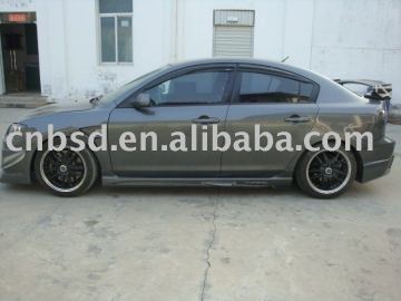 BODY Parts/body kit /Vehicle body kit for 04-08 Mazda 3 WD STYLE 4 DOOR SIDE SKIRTS
