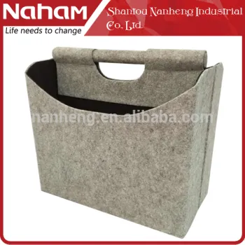 NAHAM wholesale foldable divided storage basket with handle