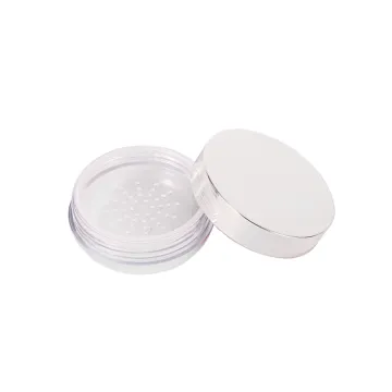 Empty Round Loose Powder Case