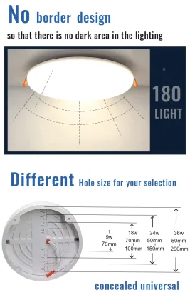 Anern CE RoHS Recessed Adjustable LED Light Downlight