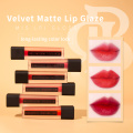 Velvet Mist Velvet Lip Gloss Rich Color alto Pigmento Largo Magno de labio Labor