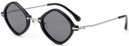 Belieye Classic Geometric Acetate Acetate Sunglasses