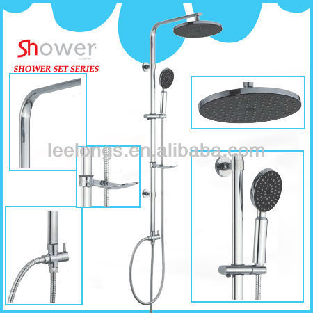 SH-4050 Bath Stainless Steel Rain Shower Rod Set