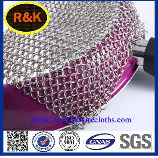 10mm ring diameter cast iron scrubber