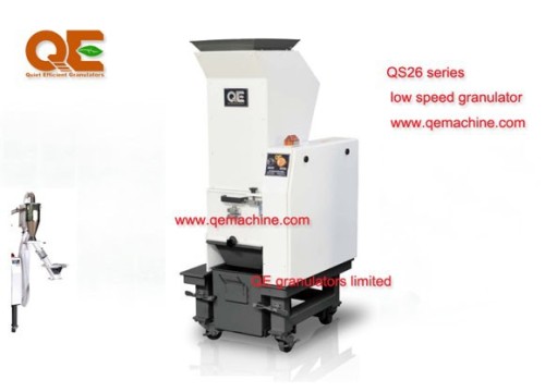 screenless granulator QS26 tooh bite type low speed crusher for injection machine