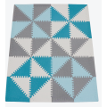 Tapis de puzzle triangulaires imbriqués Melors