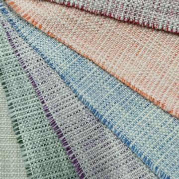 Projekt mody Boucle styl z przędzy lureksowej