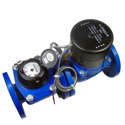 Direct-Reading Remote Water Meter Dry-Dial Basic Meter with Valve for LoRa, Smart Water Meter (No Electric Parts)