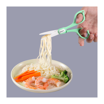 MIDDIA Ceramic Kitchen Scissors for Food Grade Cutting
