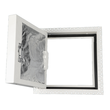 Steel Press-type Access Hatch Door for Removable Quick Installation Wall Panels
