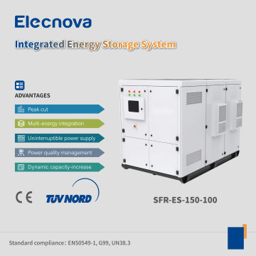 Almacenamiento de energía fuera de la red de viento solar industrial