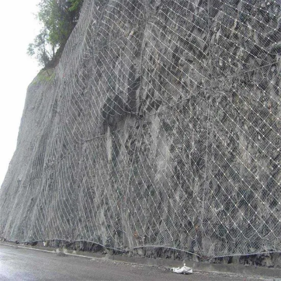 Protection System: Rockfall Netting, SNS, Flexible Slope, Security Screen, Wire Mesh, and Flexible Metal Mesh Netting Solutions