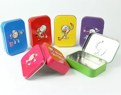 mint candy tin box