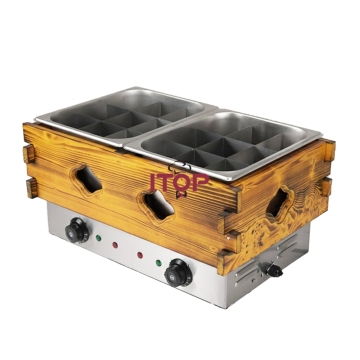 Electric Stove with Wooden Base for Oden Cooking - 10L Capacity Kanto Kitchen Appliances