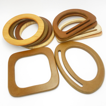 Factory Price Wholesale: Handmade Lady Handbag Wooden Handles & Accessories