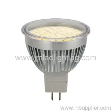 4.5w 420lm Gu10 Led Spot Light Diameter 50mm Aluminium Cup 