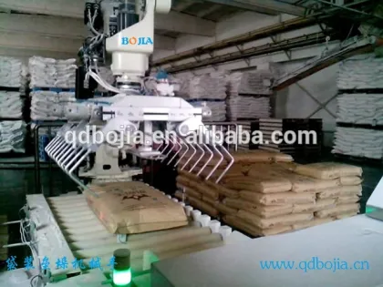 Full automatic high efficient palletizing robot industrial automation production line mechanical arm