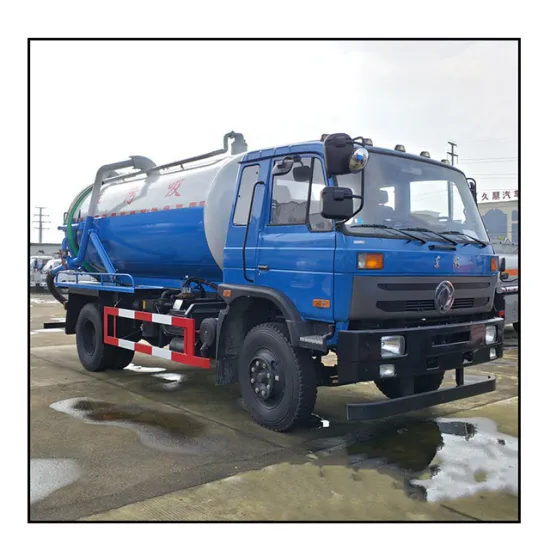 dongfeng 153  10000l vacuum sewag suction truck