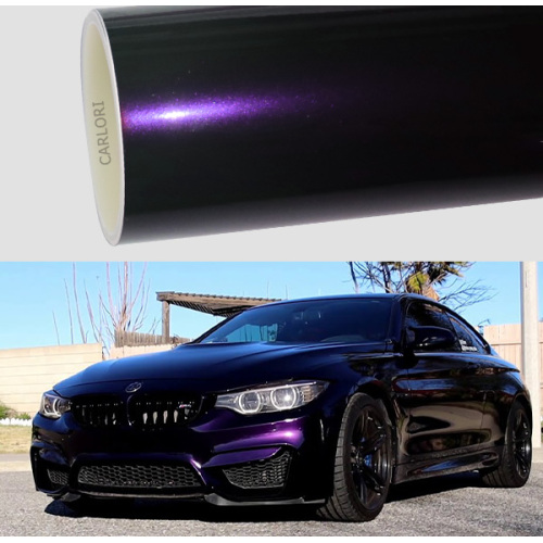 Glänzendes glänzendes purpurrote Auto Wrap Vinyl