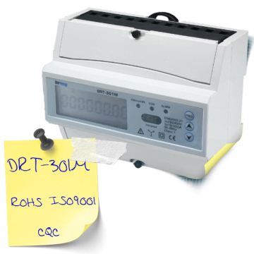 Multi-function Three phase energy meter with multi-tariff and Modbus protocol for Sweden