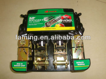 4pcs Retchet Tie Down Straps