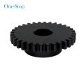 Plastic wear resistant oil containing small module gear