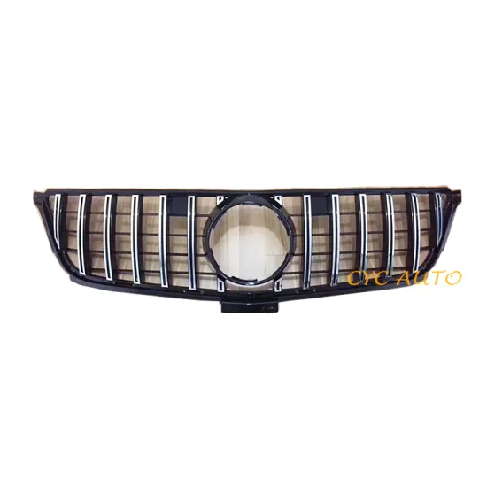 GT Grill ABS Front Bumper Grille for Mercedes-Benz ML Class W166 2013-2015