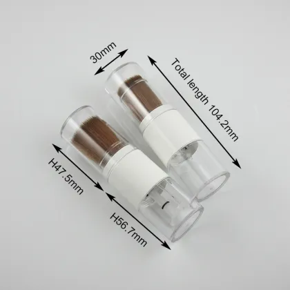 Plastic Loose Powder Brush Container - TM-P1204