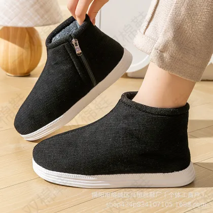 Warm non-slip shoes for the elderly