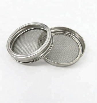 110mm 20 Mesh 304 Stainless Steel Mason Jar Sprouting Lid