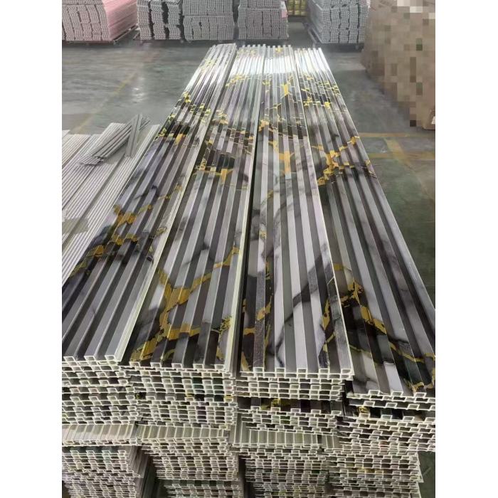 แผงผนังร่อง WPC กันน้ำตกแต่งภายในที่ทันสมัย