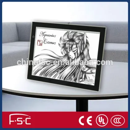 Good quality led cartoon animation light box animation tracing board