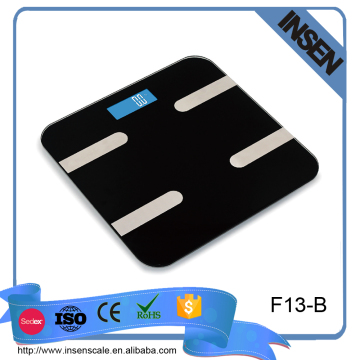 Stable and good looking digital Bluetooth scale 10 functions Bluetooth body fat scale
