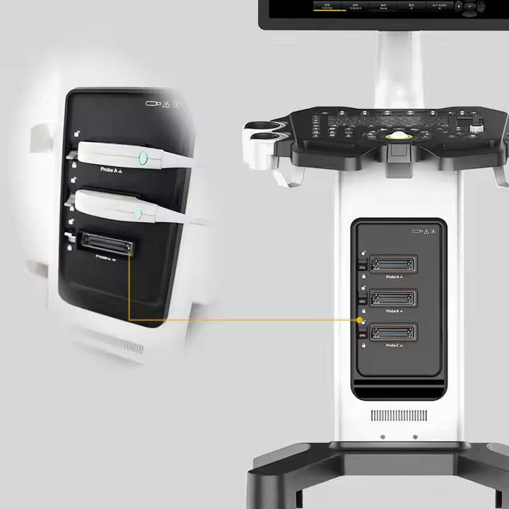 Trolley Color Doppler Ultrasound Scanner