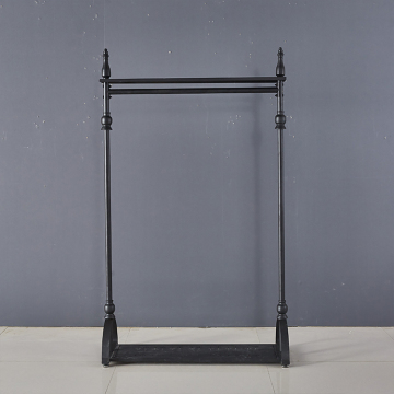 Customized Black Retail Shop Fittings and Clothing Display Racks