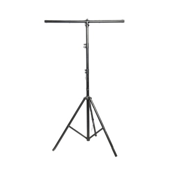 Professional Max Height Outdoor Assembly Tripod Lighting Stand with T-Bar