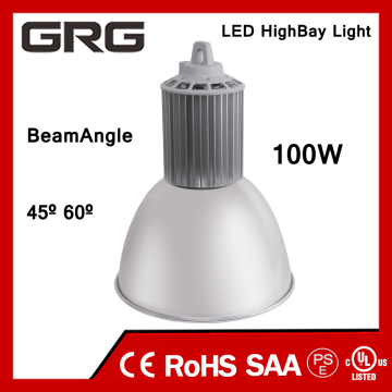 High power 100Watt led high bay light IP65 45degree beam angle Industrial Light