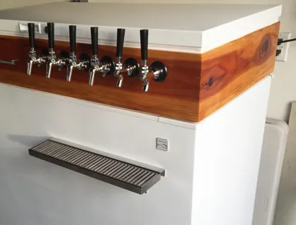 Stainless Core Kegerator Tap - No Leak, No Drip, No Stick Beer Faucet