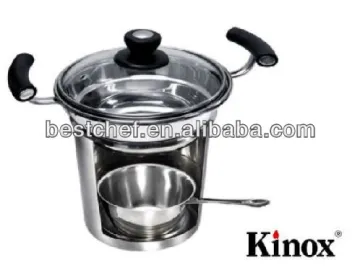 Kinox 18-10 stainless steel Deluxe mini hot pot
