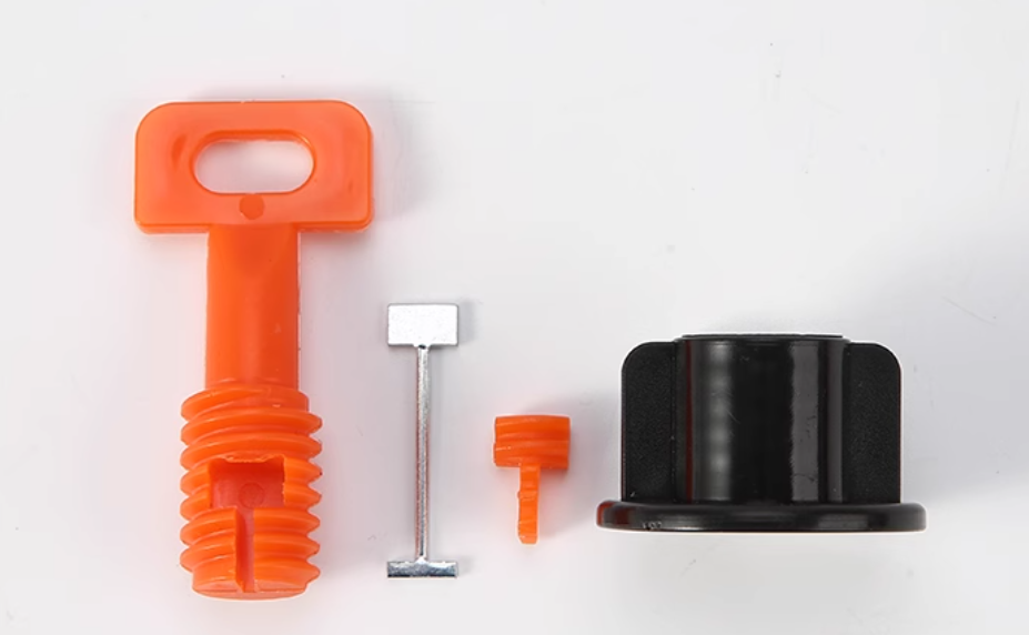 T shaped rotary tile leveler