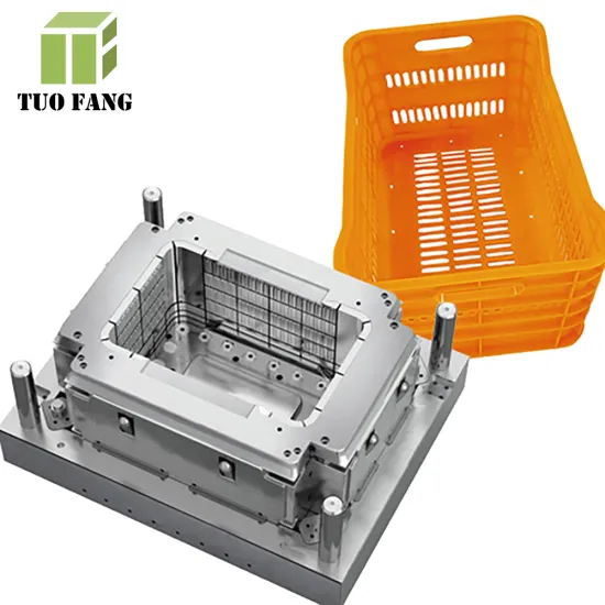 fruit crate mould China supplier custom PP plastic crate mould