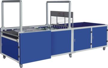 High Efficiency Clay 34.8kw  Energy Saving Plastic Automatic Brick Stacking Maching / Equipment