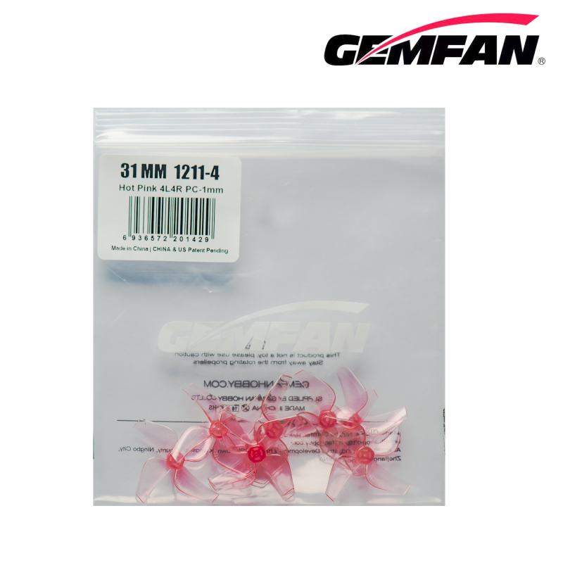 GEMFAN New Colors Cinewhoop Props 1.2 Inch FPV Drone Propeller