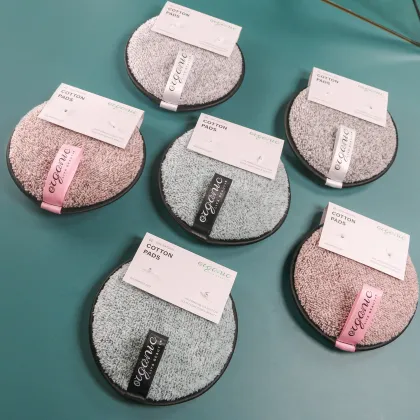 Reusable Bamboo Microfiber Makeup Remover Cleansing Towel