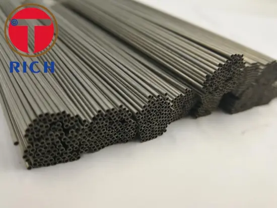 Small diameter bright annealing seamless stainless steel capillary tube