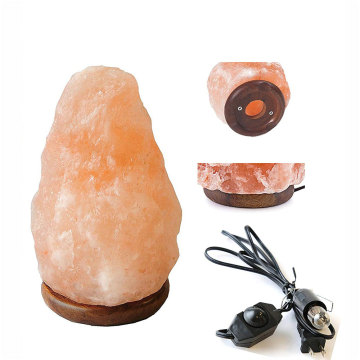 Wholesale Indoor Colorful Himalayan Salt Night Light LED Table Lamp