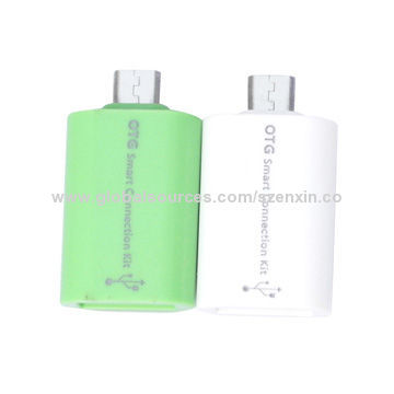 OTG smart connection kit, with micro USB for mobile phone